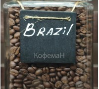 зерновой кофе сорта - «Brazil» (арабика)